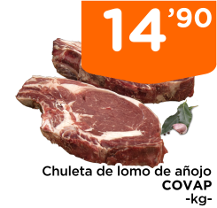 Chuleta de lomo de a?ojo COVAP -kg-