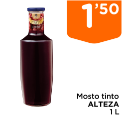 Mosto tinto ALTEZA 1 L