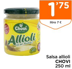 Salsa allioli CHOVI 250 ml