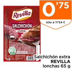 Salchich?n extra REVILLA lonchas 65 g