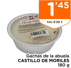 Gachas de la abuela CASTILLO DE MORILES 180 g