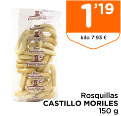Rosquillas CASTILLO MORILES 150 g