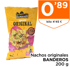 Nachos originales BANDEROS 200 g