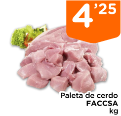 Paleta de cerdo FACCSA kg