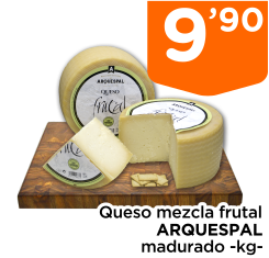 Queso mezcla frutal ARQUESPAL madurado -kg-