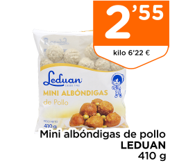 Mini alb?ndigas de pollo LEDUAN 410 g