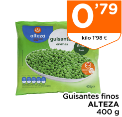 Guisantes finos ALTEZA 400 g