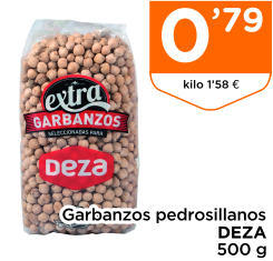 Garbanzos pedrosillanos DEZA 500 g