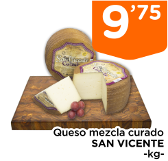 Queso mezcla curado SAN VICENTE -kg-