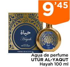 Agua de perfume UT?R AL-YAQUT Hayah 100 ml
