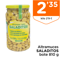 Altramuces SALADITOS bote 810 g