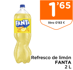 Refresco de lim?n FANTA 2 L