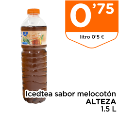 Icedtea sabor melocot?n ALTEZA 1.5 L