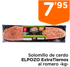 Solomillo de cerdo ELPOZO ExtraTiernos al romero -kg-