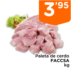 Paleta de cerdo FACCSA kg