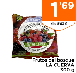 Frutos del bosque LA CUERVA 300 g