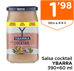 Salsa cocktail YBARRA 390+60 ml