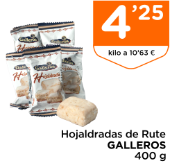 Hojaldradas de Rute GALLEROS 400 g