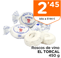 Roscos de vino EL TORCAL 450 g