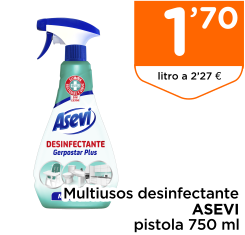 Multiusos desinfectante ASEVI pistola 750 ml