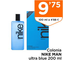 Colonia NIKE MAN ultra blue 200 ml