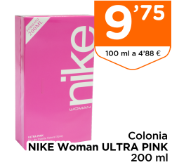 Colonia NIKE Woman ULTRA PINK 200 ml