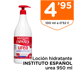 Loci?n hidratante INSTITUTO ESPA?OL urea 950 ml