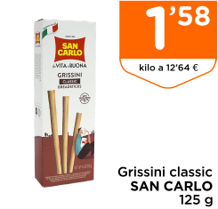 Grissini classic SAN CARLO 125 g