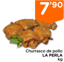 Churrasco de pollo LA PERLA kg