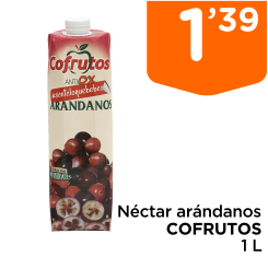 N?ctar ar?ndanos COFRUTOS 1 L