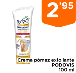 Crema p?mez exfoliante PODOVIS 100 ml