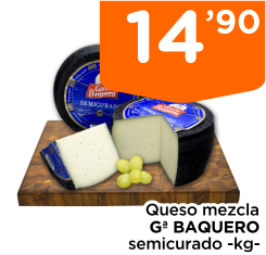 Queso mezcla G? BAQUERO semicurado -kg-