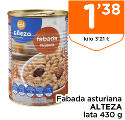 Fabada asturiana ALTEZA lata 430 g