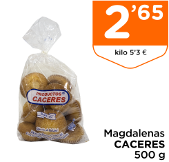 Magdalenas CACERES 500 g