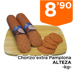 Chorizo extra Pamplona ALTEZA -kg-