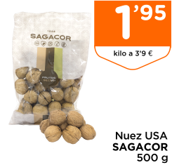 Nuez USA SAGACOR 500 g