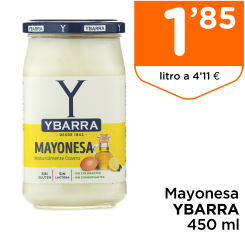 Mayonesa YBARRA 450 ml