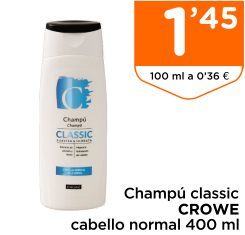 Champ? classic CROWE cabello normal 400 ml