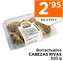 Borrachuelos CABEZAS RIVAS 320 g