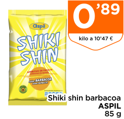 Shiki shin barbacoa ASPIL 85 g