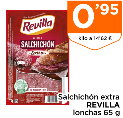 Salchich?n extra REVILLA lonchas 65 g