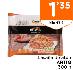 Lasa?a de at?n ARTIQ 300 g