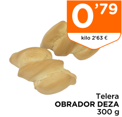 Telera OBRADOR DEZA 300 g