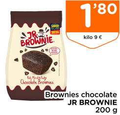Brownies chocolate JR BROWNIE 200 g