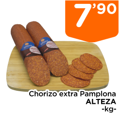 Chorizo extra Pamplona ALTEZA -kg-