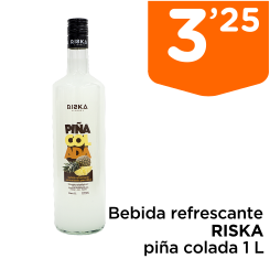 Bebida refrescante RISKA pi?a colada 1 L