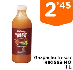 Gazpacho fresco RIKISSSIMO 1 L