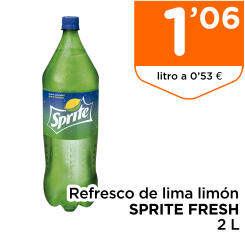 Refresco de lima lim?n SPRITE FRESH 2 L