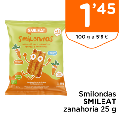 Smilondas SMILEAT zanahoria 25 g