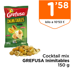 Cocktail mix GREFUSA Inimitables 150 g